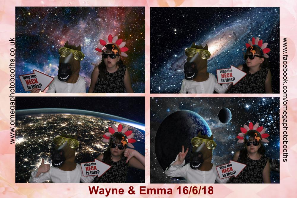 Emma & Wayne's Wedding | View more photos from the event at gallery.omegaphotobooths.co.uk/u/Omega-Photobooths/Emma-Waynes-Wedding